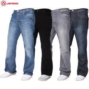 high waist pants long jeans for men