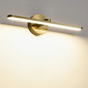 Hollywood lights bathroom wall lamp brass picture light acrylic modern wall led vanity bathroom lighting