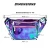 Import Holographic Rave PVC Transparent Cute Fashion Fanny Pack Belt Rainbow Waist bag from China