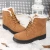 Import Hot classic winter casual womens shoes cotton shoes thermal cotton boots black plush thick heel boots snow boots from China