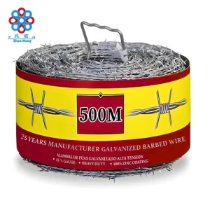 Hot Dipped Galvanized Barbed Wire Concertina Wire For Construction High Quality