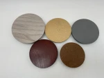 Hot high quality MDF pine beech rubber walnut bamboo plywood cork oak candle wooden lids