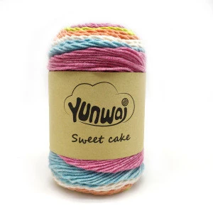 Hot new product for 2020 Milk Cotton Yarn for Crochet Yarn