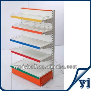 Hot New Products for 2014 Rear Panel Liquor Supermarket Store Shelving