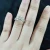 Import hot online sale wedding jewelry 18k Rose gold lab created diamond stone Crown band ring from China