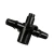 Import Hot Sale 5 Way Agricultural Garden Plastic Irrigation Connector 1/4 Inch Barb Drip Cross Connector Fittings Garden Sprinklers from China