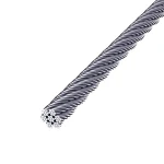 Hot sale 7x7 Fence 50mm Stainless Steel Wire Rope Cable 201/304/316 stainless steel wire rope