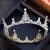 Import Hot Sale bridal hair accessories rhinestone full round pageant crowns round pageant crowns miss world crown from China