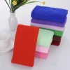 Hot sale car cleaning microfiber cloth 100% polyester cleaning cloth 30*70cm towel