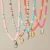 Import Hot Sale Colorful Vinyl Disc Beads Handmade Jewelry Polymer Clay Shell Necklace from China