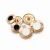 Import Hot Sale Custom Epoxy Alloy Metal Shank Button Fancy Ladies Button For Woman Clothing from China
