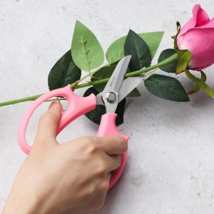 hot sale Customizable stainless steel pp plastic handle pruning shears garden pruning shears