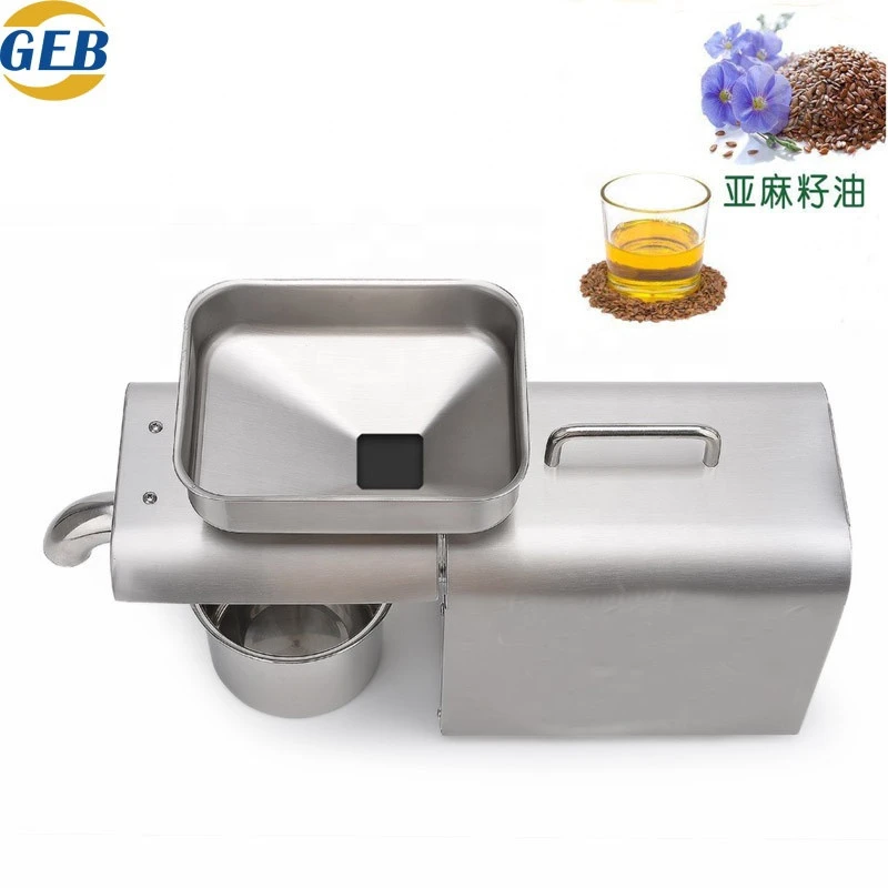 Hot sale home olive coconut oil expeller/mini soybean oil press machine/household oil mill machine