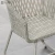 Import Hot sale outdoor garden rope furniture webbing patio dining rattan chairs and glass table from China