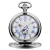Import Hot Sale OUYAWEI Roman Number Diamond Blue Dial Vintage Waterproof Skeleton Pocket Watch Automatic from China