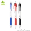 Hot Sale Promotional Free Samples Plastic Silver Gel Ink Pen