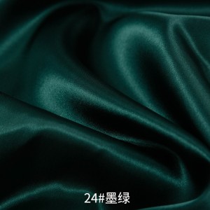 Hot Sale Stock Polyester Satin Fabric 75GSM for Dress SA0035-16