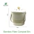 Hot Selling Bamboo Fiber Activated Carbon Eco Home Kitchen Compost Waste Bin