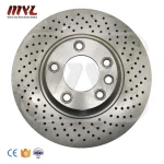 Hot Selling Cheap Price OE 7L8615301 Front Rotor Brake Disc for CAYENNE For Audi Q7 For VW TIGUAN