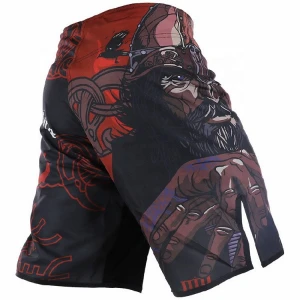 Hot Selling Custom Sublimation mens MMA Shorts Fight Shorts MMA Grappling Short Muay Thai Kick Boxing Pants Mens Wear
