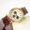 Hot Selling Designer Fashion Three Eyes Style OEM Custom Business Men Waterproof Watch Wrist Quartz Watches