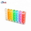 Hot selling products injection pp plastic weekly pill case for medical