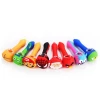 Hot Selling Smoking Hand Pipe Weed Tobacco Silicone Pipe With Glass Bowl