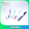 Hotel airways fly kit Cheap disposable travel toothbrush with toothpaste inside