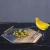 Import hotel decoration Home Luxury Rectangle Food serving trays from China