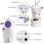 Household  Electric Mini Portable Electric Crafting Mending Sewing Machine with Light