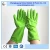 Household Natural Rubber Latex Glove With Cotton Flocked Lined Gloves For Kitchen Cleaning Dishwashing