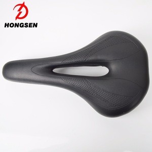 HS-S128A Bicycle parts Dual-track Cushion Bike Saddle from HONGSEN