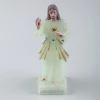 Huanan wholesale religious illuminated christian jesus resin angel statue