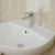 Import HUIDA cheap chinese  round shape bathroom ceramic pedestal wash basin sink from China