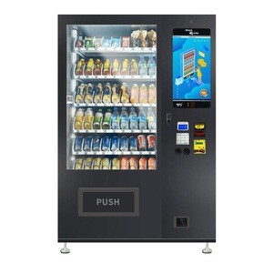 HUIZU WM22-W black color Vending machine foods and drinks combo vending machine