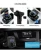 Import HY82  The smart bluetooth mp3 car charger FM Transmitter Bluetooth Car Kit MP3 Player LED Dual USB QC3.0 fast car charger from China