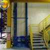 Hydraulic Lead Rail Lift Platform uses for cargo lifting
