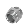 Hydraulic Straight Compression Fittings 1B Male Threaded Nipple Hydraulic Joint Coupling Hydraulic Pipe Fitting Adapter