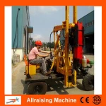 Hydraulic Type Highway Guardrail Pile Driver With YC230 Hydraulic Hammer