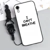 i can&#39;t breathe phone case mobile phone accessories mobile cover Flexible Soft Slim Fit Full-Around Protefor iPhone XR XS MAX 11