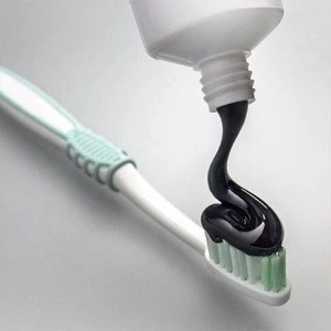 In stock Organic OEM Private Label Coconut Activated Charcoal Teeth Whitening Toothpaste