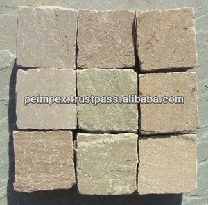 Indian Buff Sandstone Cobbles