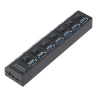 Individual power switches 7 Port USB 3.0 Hub 7 port