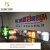 indoor advertising A1 A2 soft film programmable animation flashing light box for restaurant