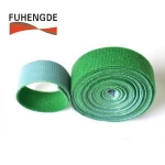 Indoor & outdoor use secure hold hook to loop doouble side hook loop cable strap with 18in 23in 27in 36in length