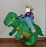Inflatable dinosaur COSTUME DINO Fancy Dress Inflatable Inflatable dinosaur COSTUME
