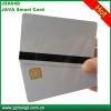 Initialized J2A040 Jcop card with 2 track or 3 track HICO magnetic stripe smart card
