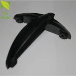 Injection plastic handle in home appliance