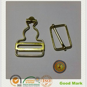 inner width 32mm fashion metal adjustable suspender buckle for garment