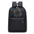 Intelligent voice control dazzle color flashing lights school students led backpack bag for men and women